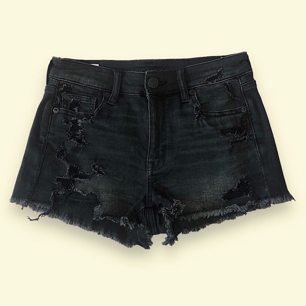 American Eagle Distressed Denim Shorts